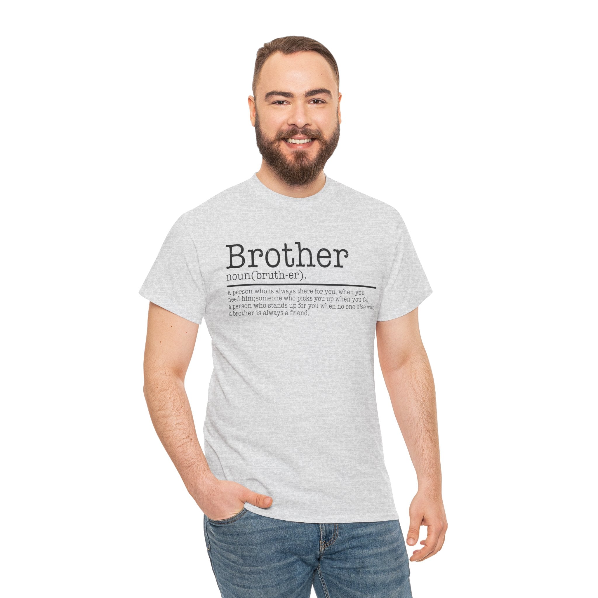 Funny Brother Definition Men's Tee Shirt - Humor Gifts for Him