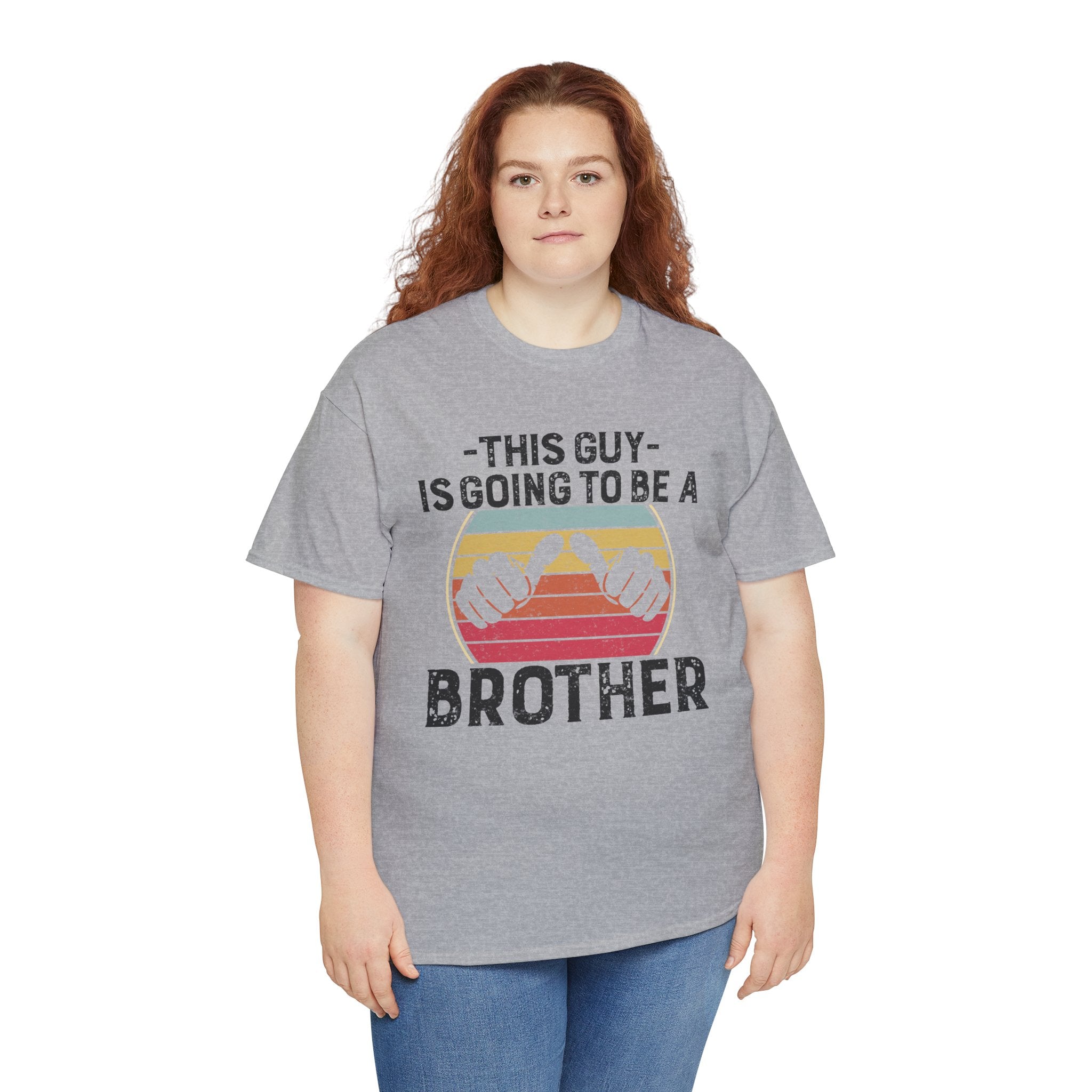 Retro Style This Guy Is Going To Be A Brother Funny Brother Gift T-Shirt