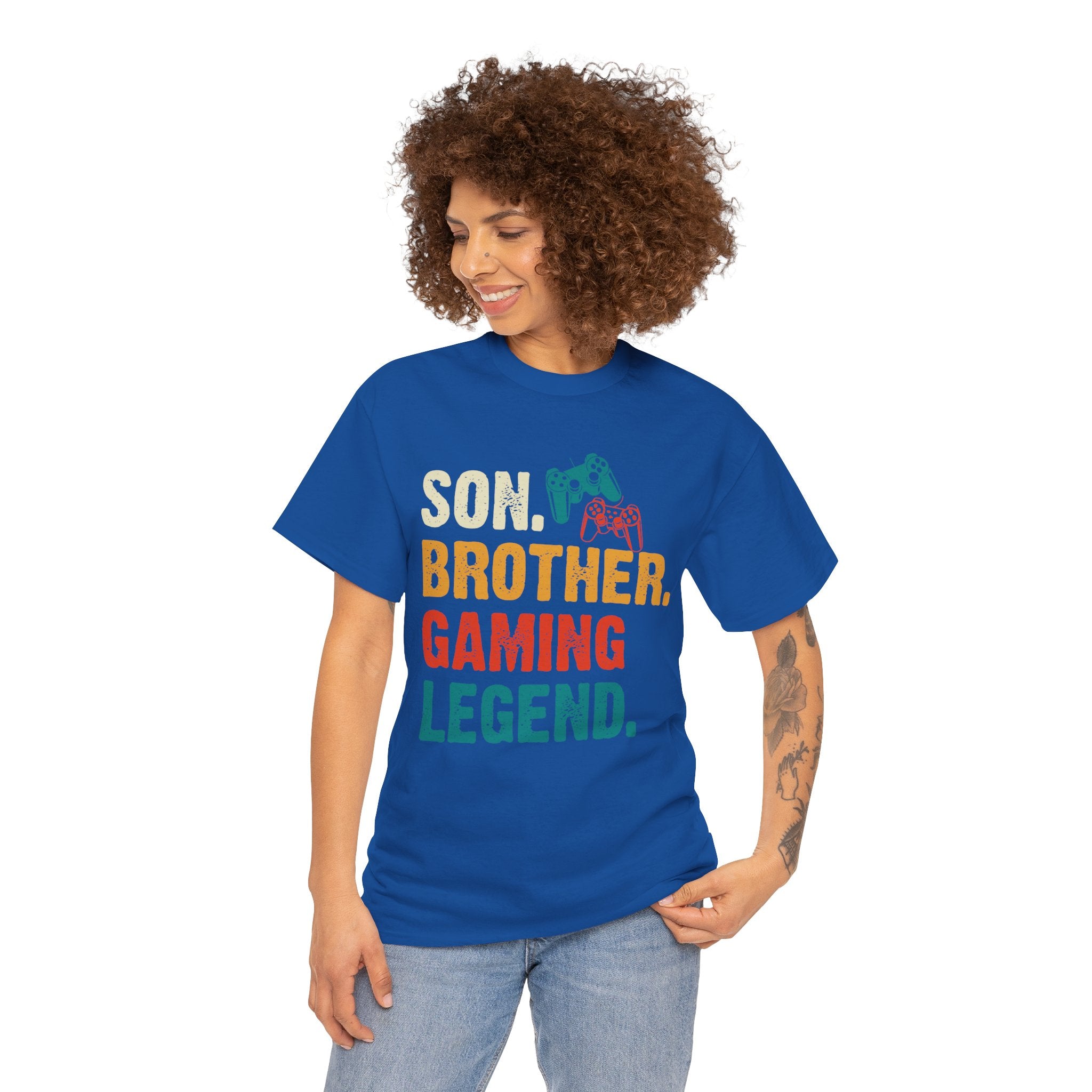 Son Brother Gaming Legend Funny Fathers Day Gifts