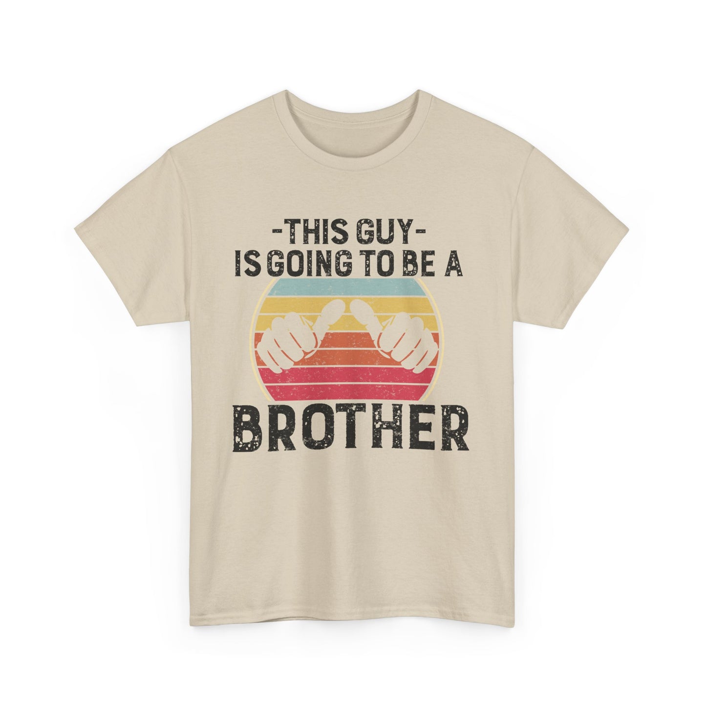 Retro Style This Guy Is Going To Be A Brother Funny Brother Gift T-Shirt