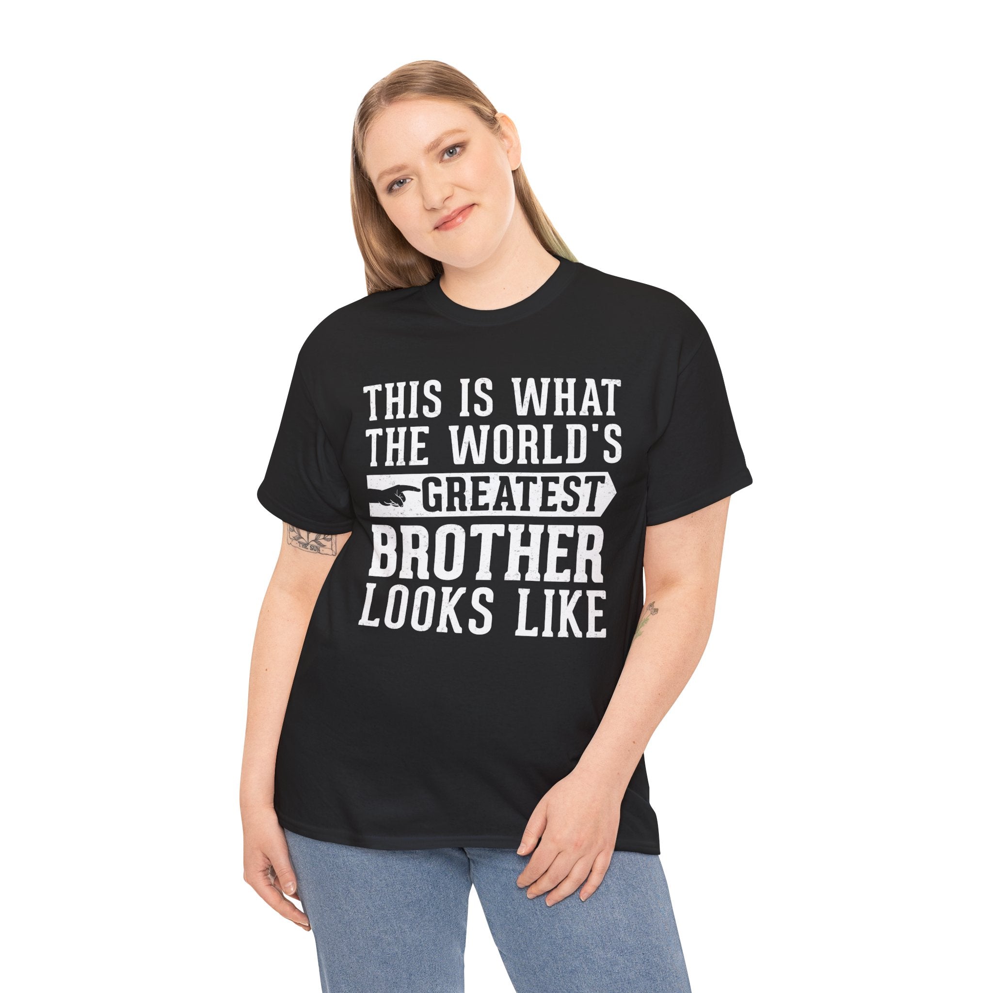 This is what the world's greatest brother looks like Funny T-Shirt