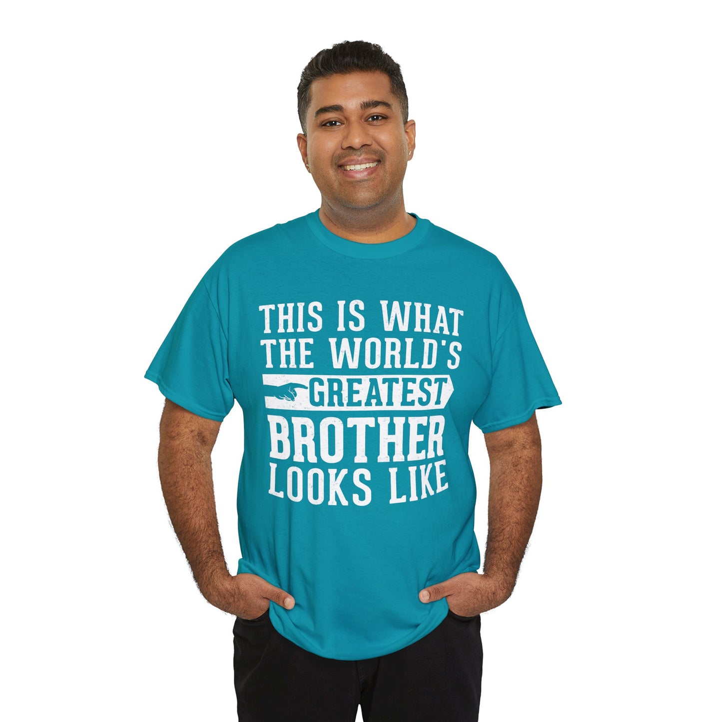 This is what the world's greatest brother looks like Funny T-Shirt