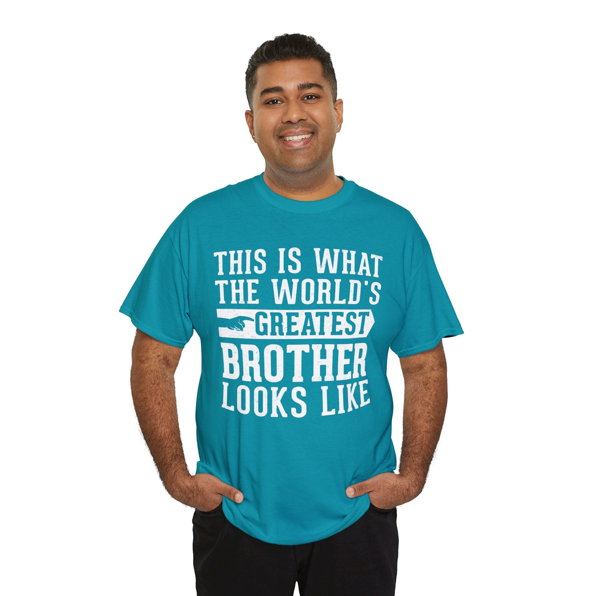 This is what the world's greatest brother looks like Funny T-Shirt