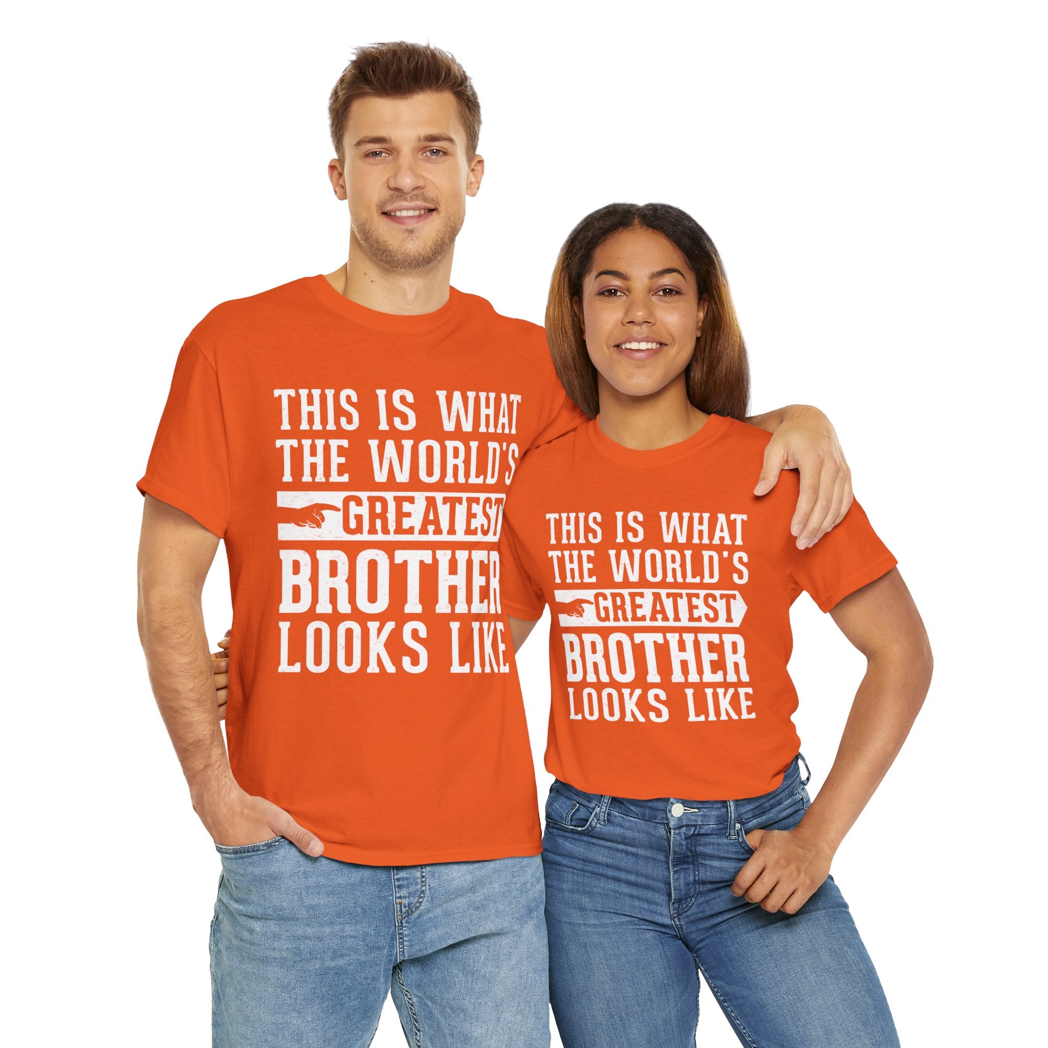 This is what the world's greatest brother looks like Funny T-Shirt