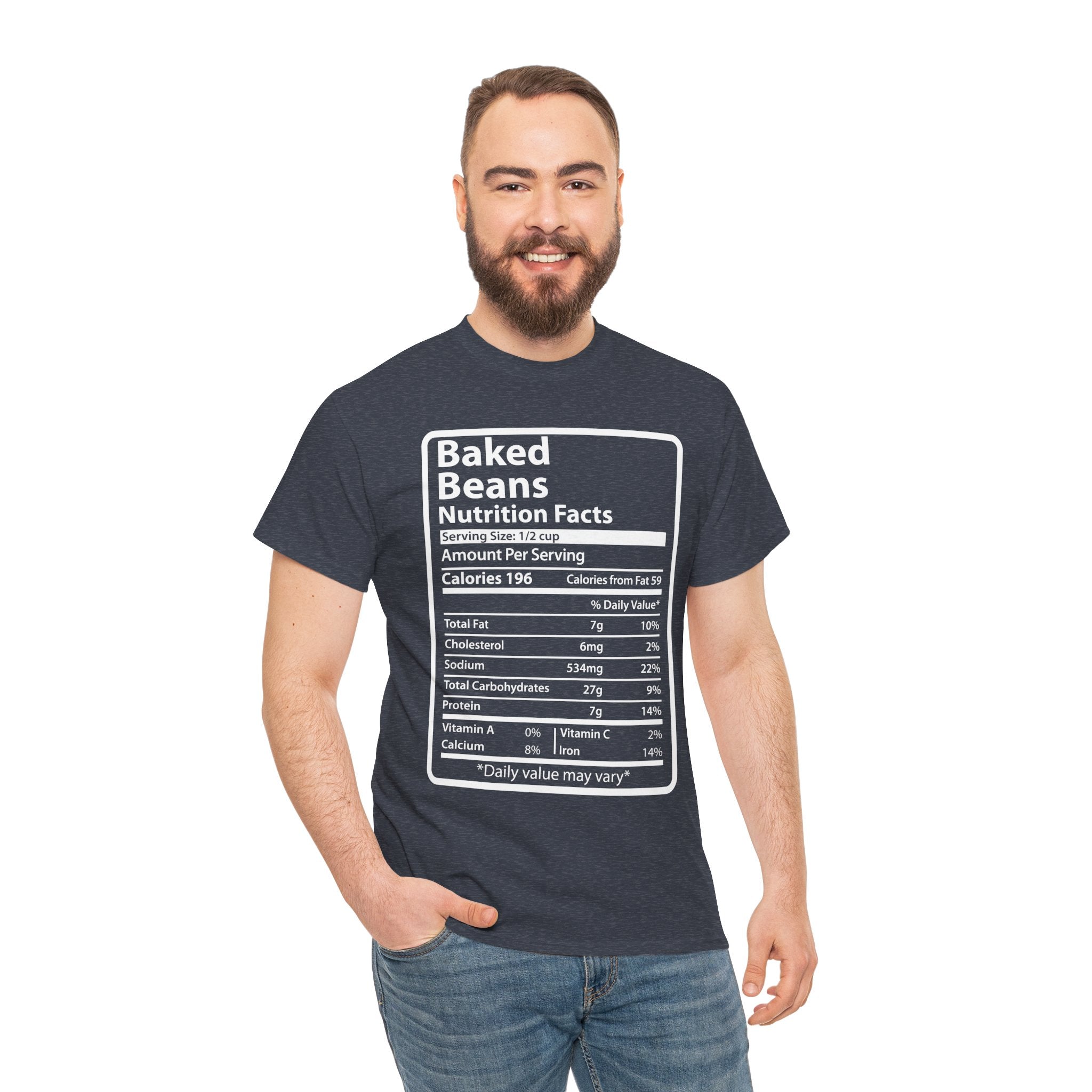 Funny Baked Beans Mens Tee for Thanksgiving Christmas