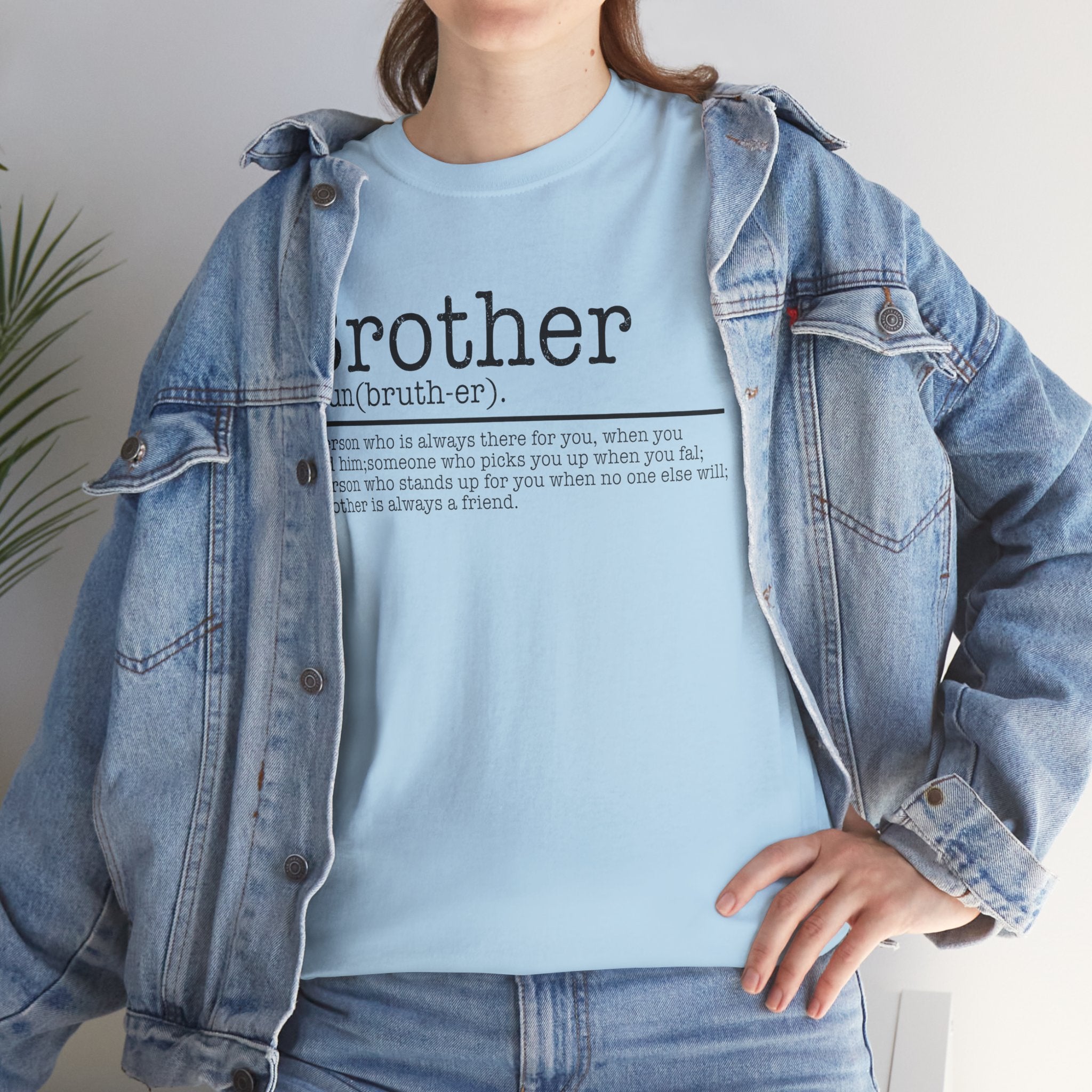 Funny Brother Definition Men's Tee Shirt - Humor Gifts for Him