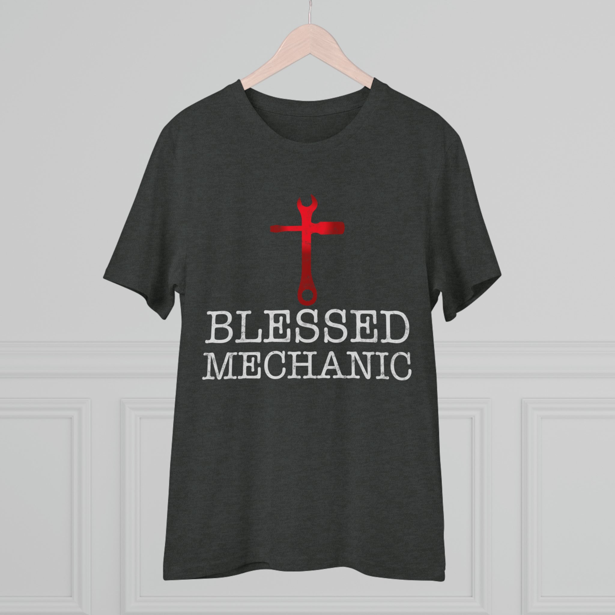 Blessed Mechanic Gift For Christian Mechanic Organic Creator T-shirt - Unisex