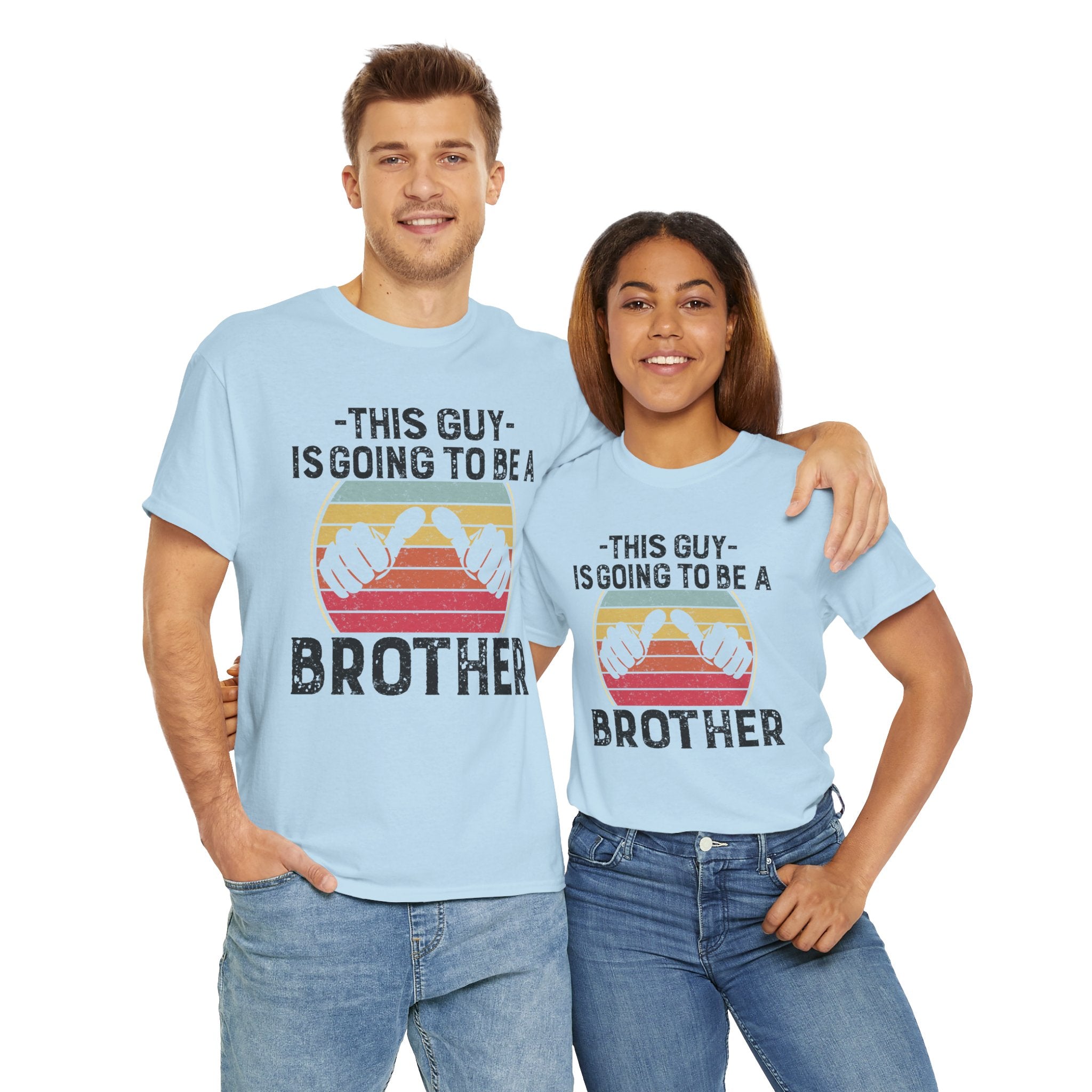 Retro Style This Guy Is Going To Be A Brother Funny Brother Gift T-Shirt