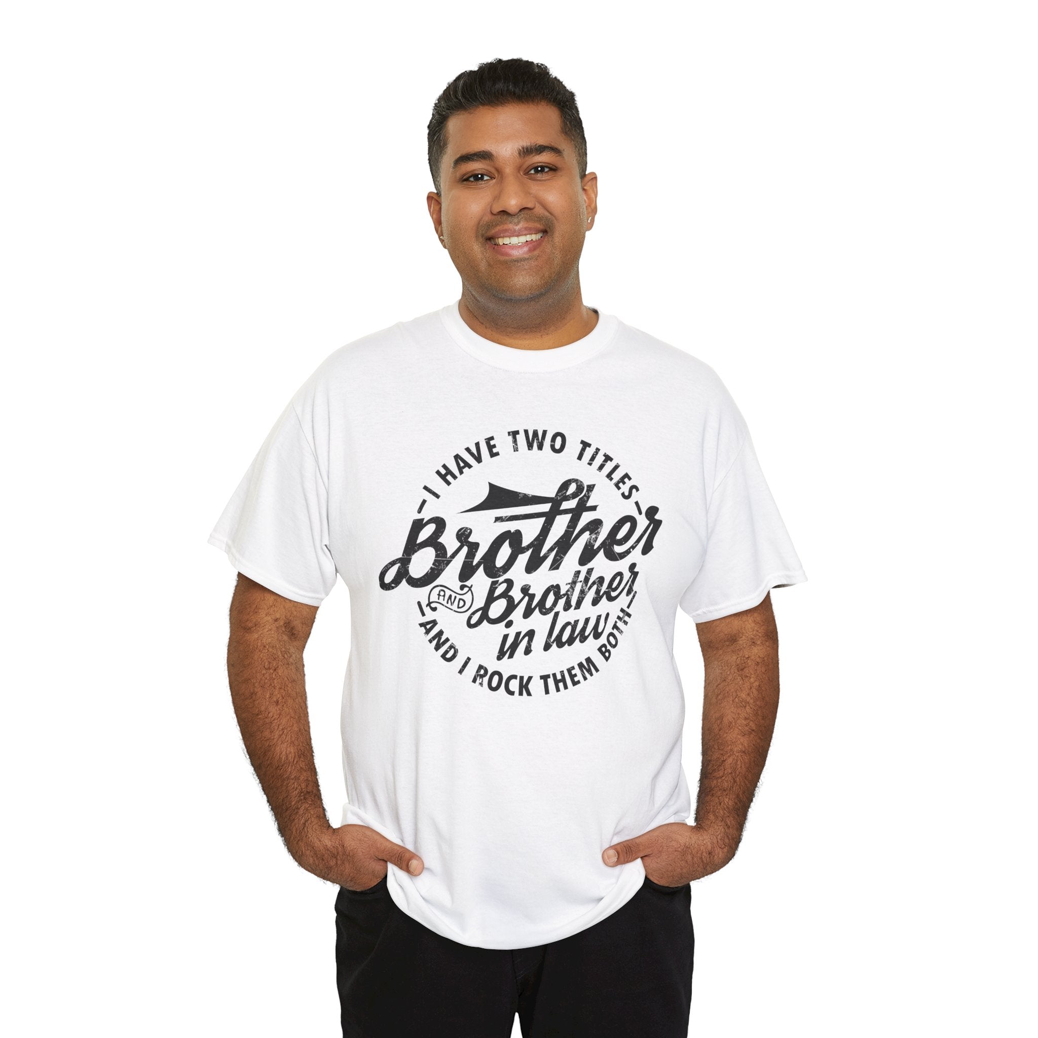 Funny Brother In Law Retro Vintage Men's Tee