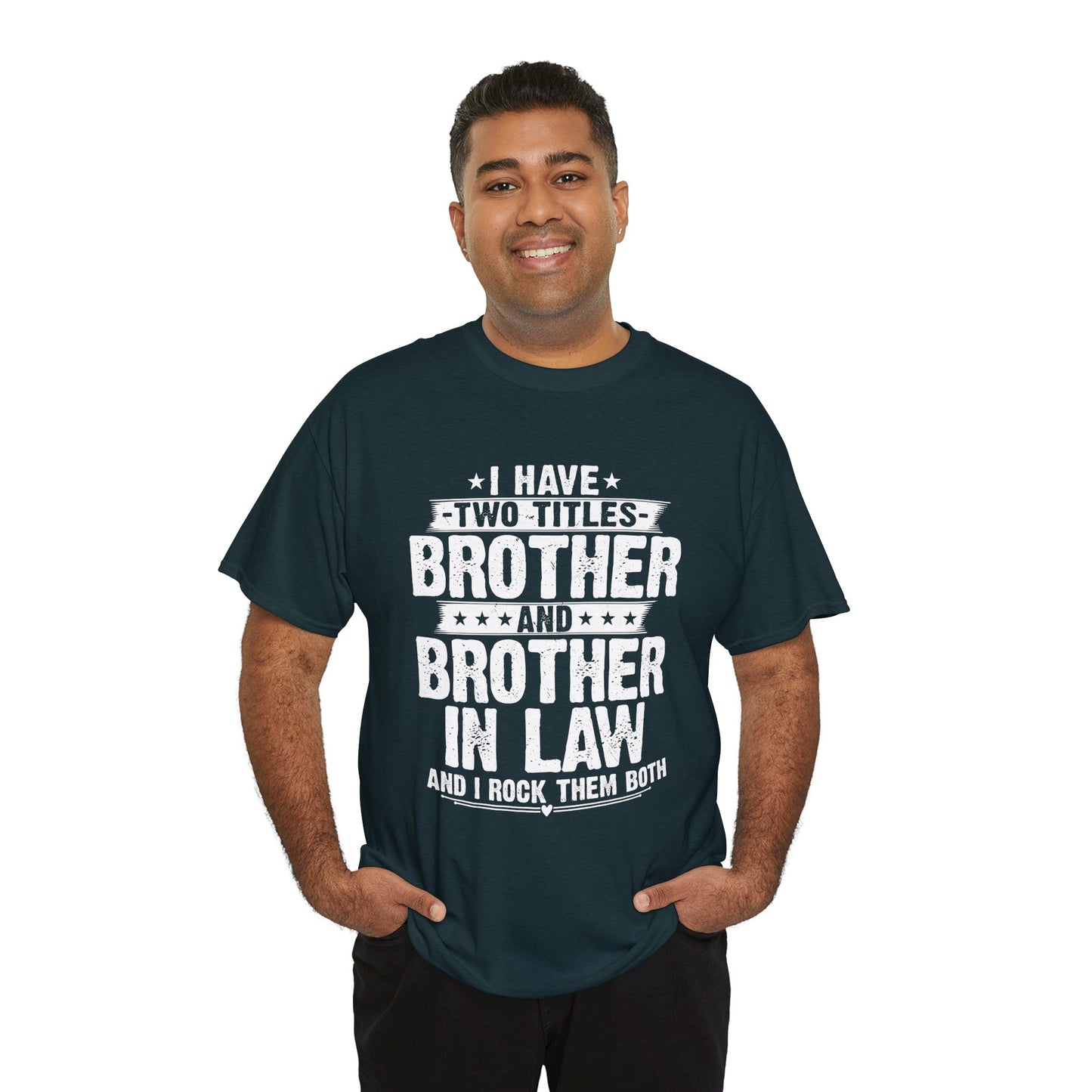 Gamer Unisex Tee - Funny I Have Two Titles Brother Gaming Gifts