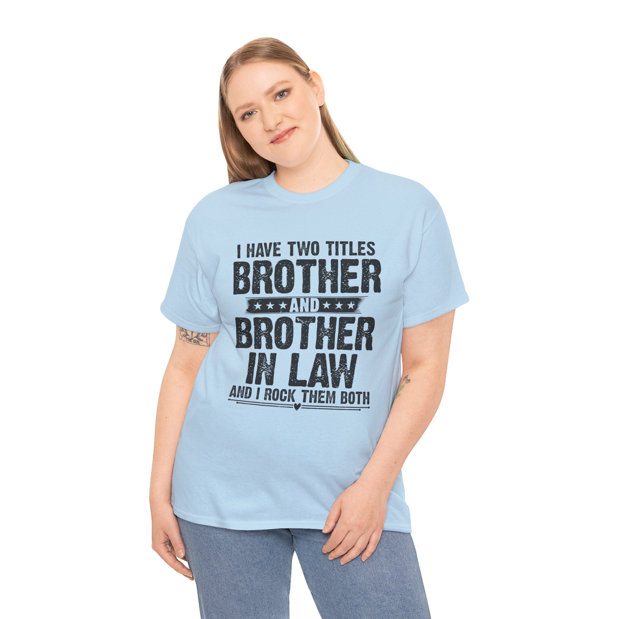 Funny Gaming Gifts Tee I Have Two Titles Brother