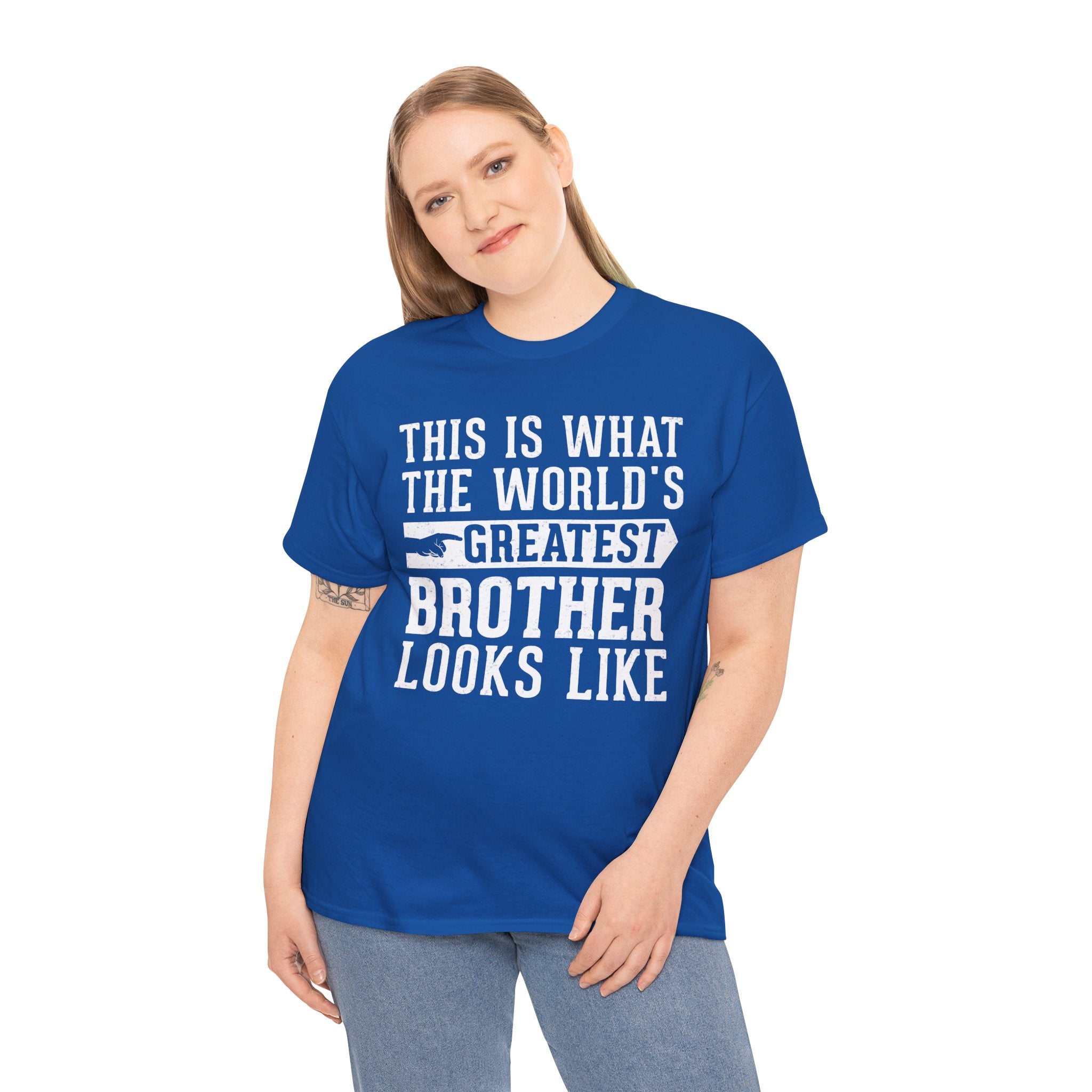 This is what the world's greatest brother looks like Funny T-Shirt