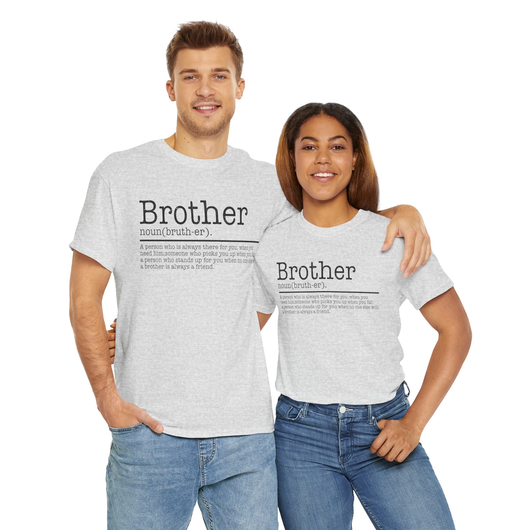 Funny Brother Definition Men's Tee Shirt - Humor Gifts for Him