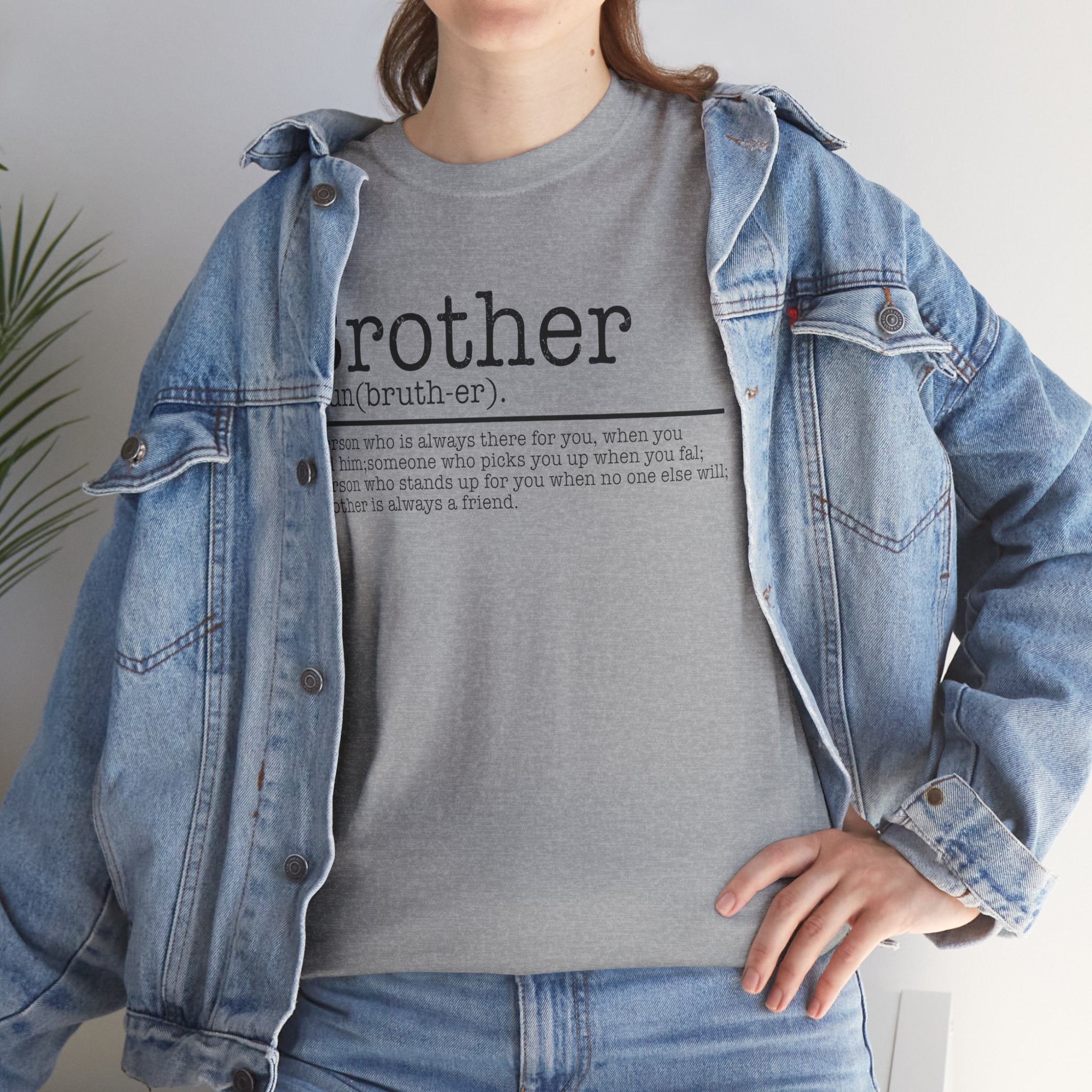 Funny Brother Definition Men's Tee Shirt - Humor Gifts for Him