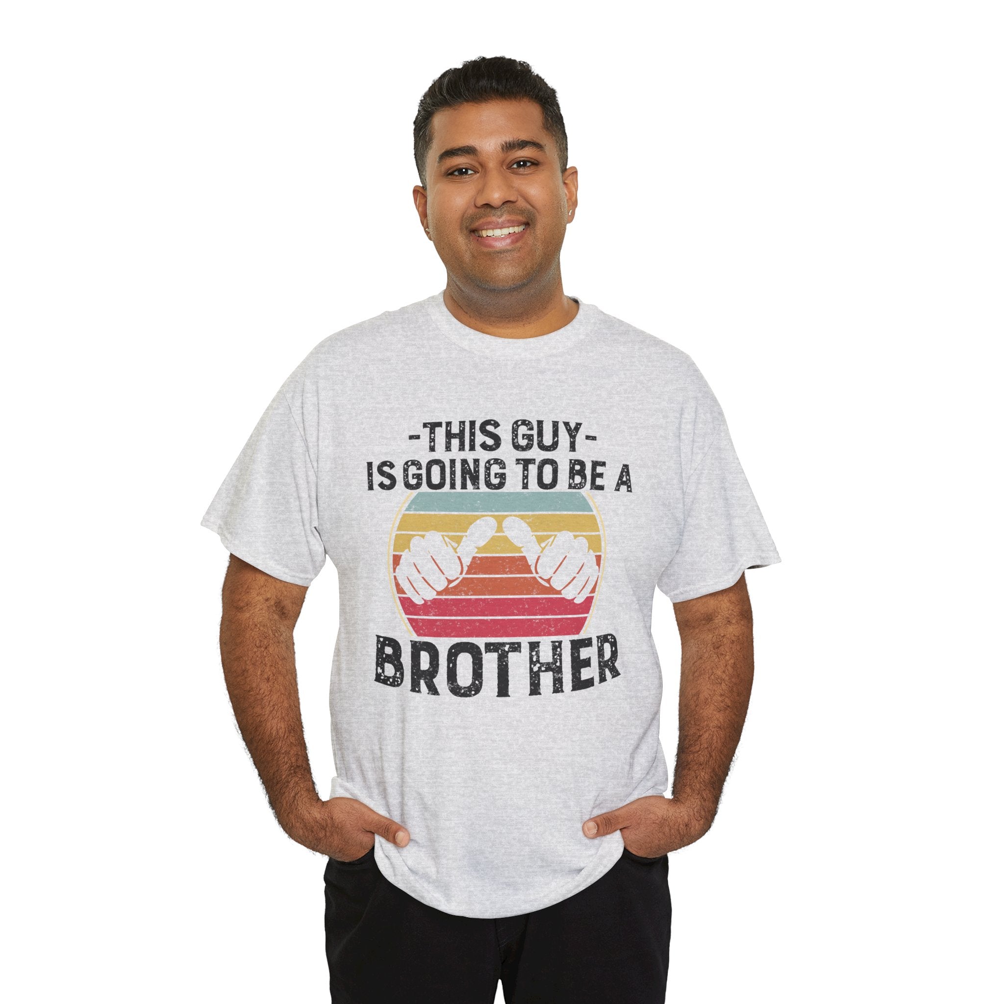 Retro Style This Guy Is Going To Be A Brother Funny Brother Gift T-Shirt