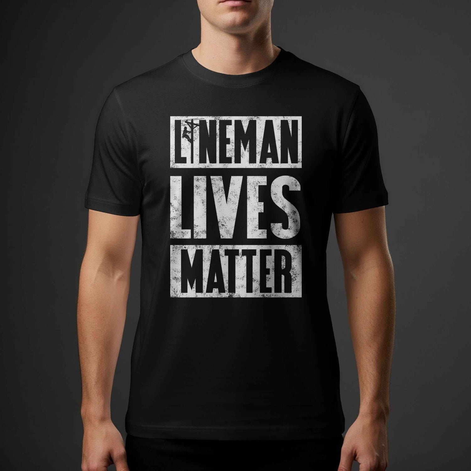 Lineman Lives Matter Shirt Funny Electric Cable Lineworker Appreciation Tee